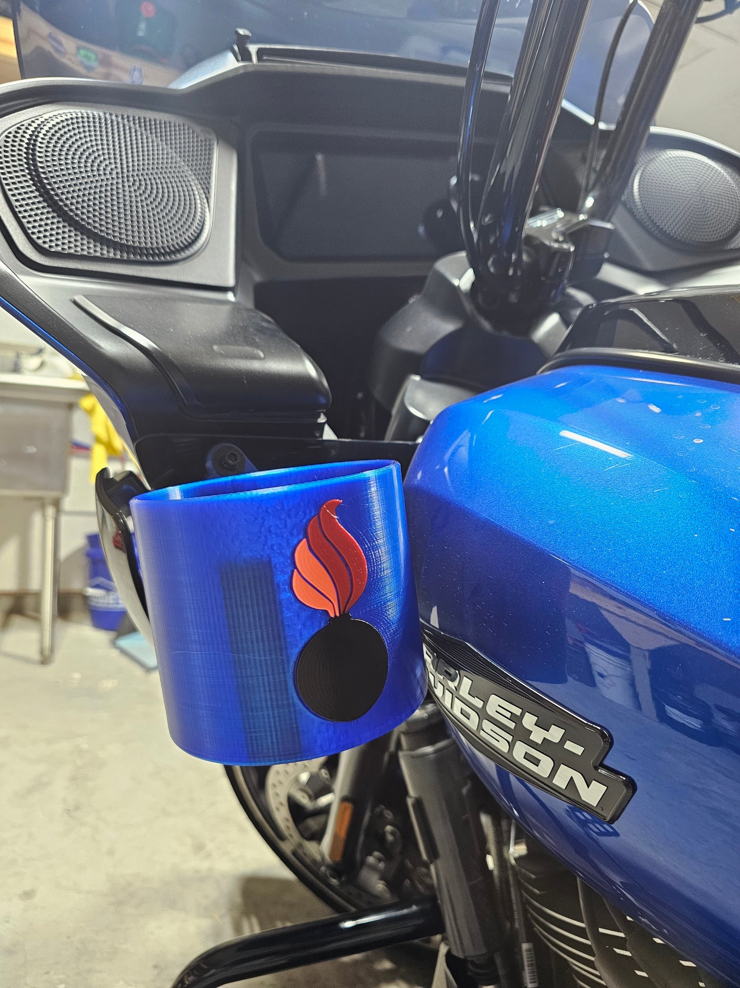 SMX Cup Holder with Graphic